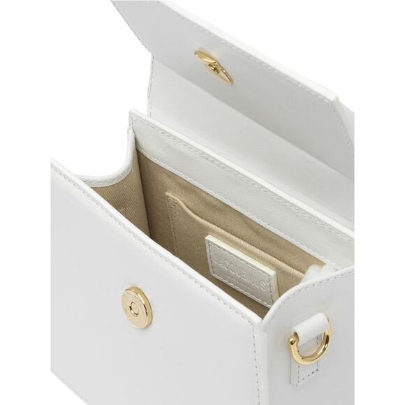JACQUEMUS Le Chiquito Top Handle Bag Women WHITE Handbags - Picture 5 of 5